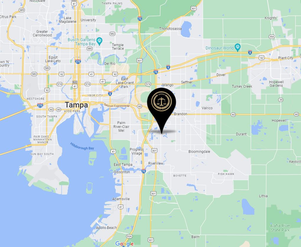 Our Location on a Map